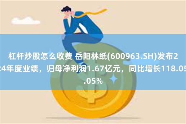杠杆炒股怎么收费 岳阳林纸(600963.SH)发布2024年度业绩，归母净利润1.67亿元，同比增长118.05%